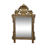 Miroir d'époque Louis XVI en bois sculpté doré - 101x62cm