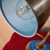 art deco bronze brass lamp 25w elec ok original h 28x25