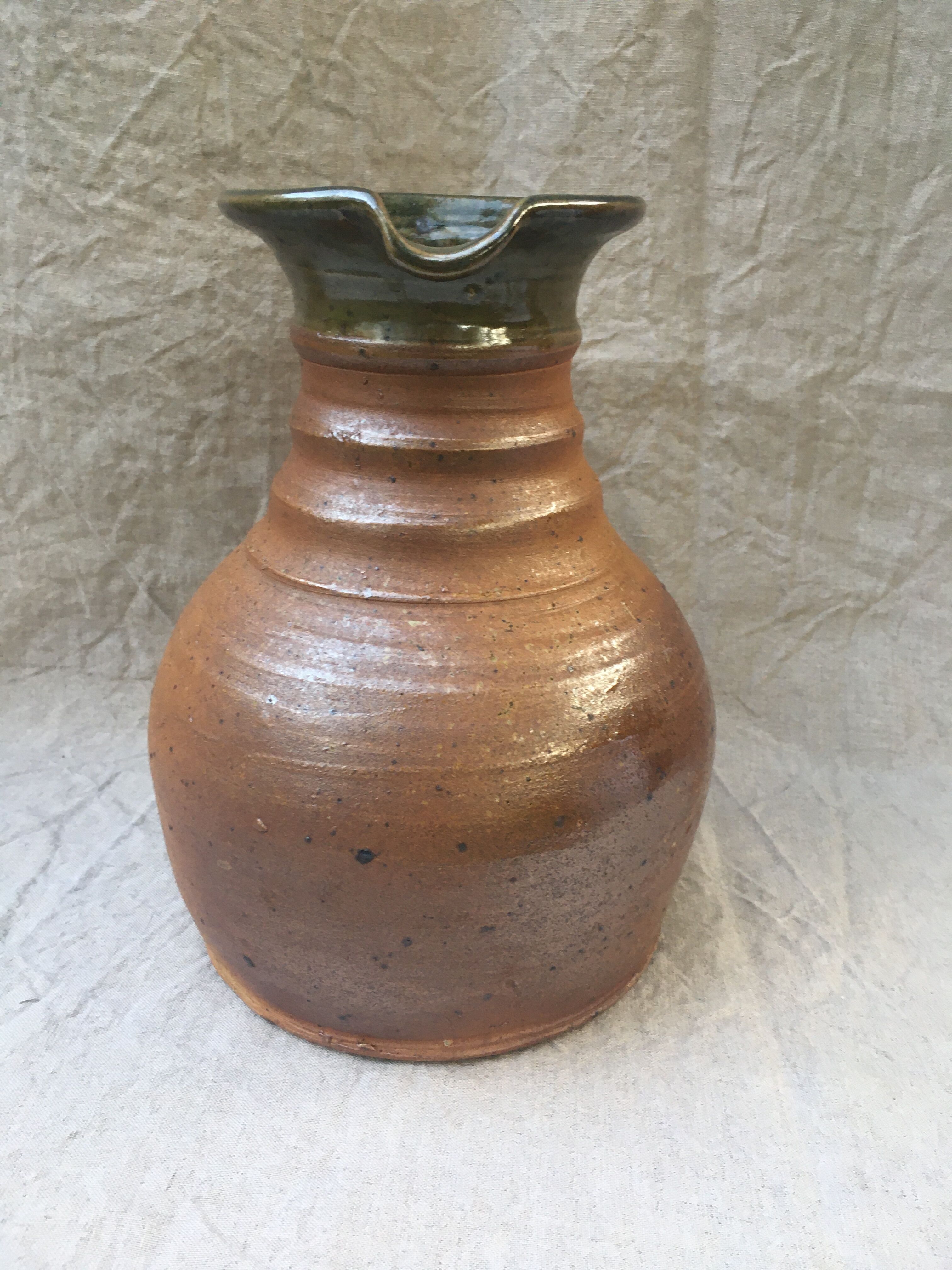 Stoneware pitcher Pierre Digan La Borne 60'S