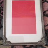 Lot of 2 small silver metal frames from the 1920s/1930s