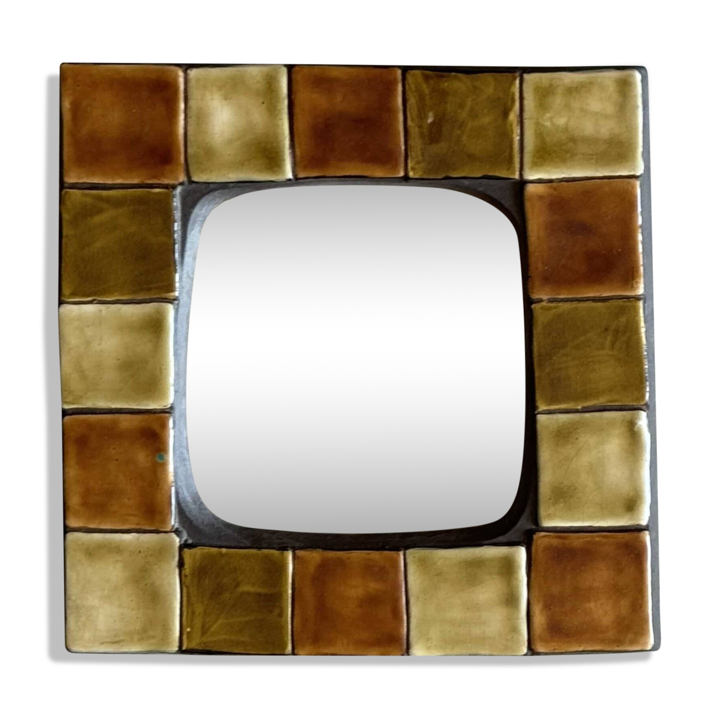 Mithé Espelt ceramic mirror, 1970