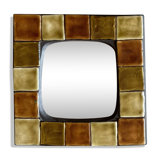 Mithé Espelt ceramic mirror, 1970