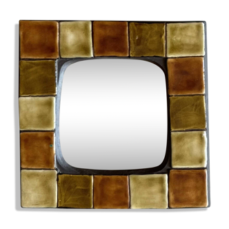 Miroir en céramique Mithé Espelt, 1970