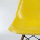 Yellow Set (4) Herman Miller Original Eames DSW Side Shell Chairs