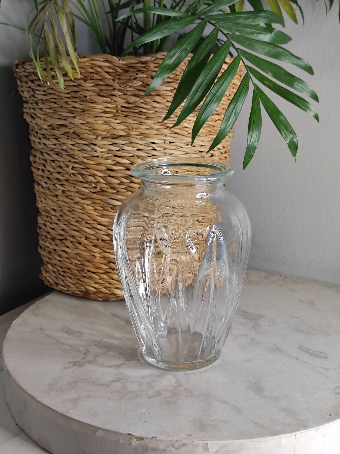 Vase vintage dite " pot a jacinthe "