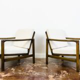 Mid Century Modern Armchairs By Zenon Bączyk, 1960's, Set Of 2