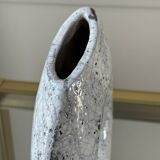 Raku ceramic vase