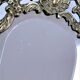 Patinated bronze chandelier mirror early twentieth century