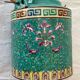 Porcelain teapot enamelled decorations made in Japan