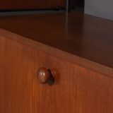 Vintage design wall shelf produced by Holz-pfel