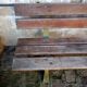 Banc de jardin