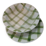 2 old Moulin des Loups dishes