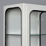 Vintage Iron And Glass Medical Cabinet, 1970s