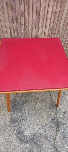 Table basse marque "plideal" vintage