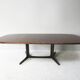 1960’s mid century danish rosewood large dining table by edvard valentinsen