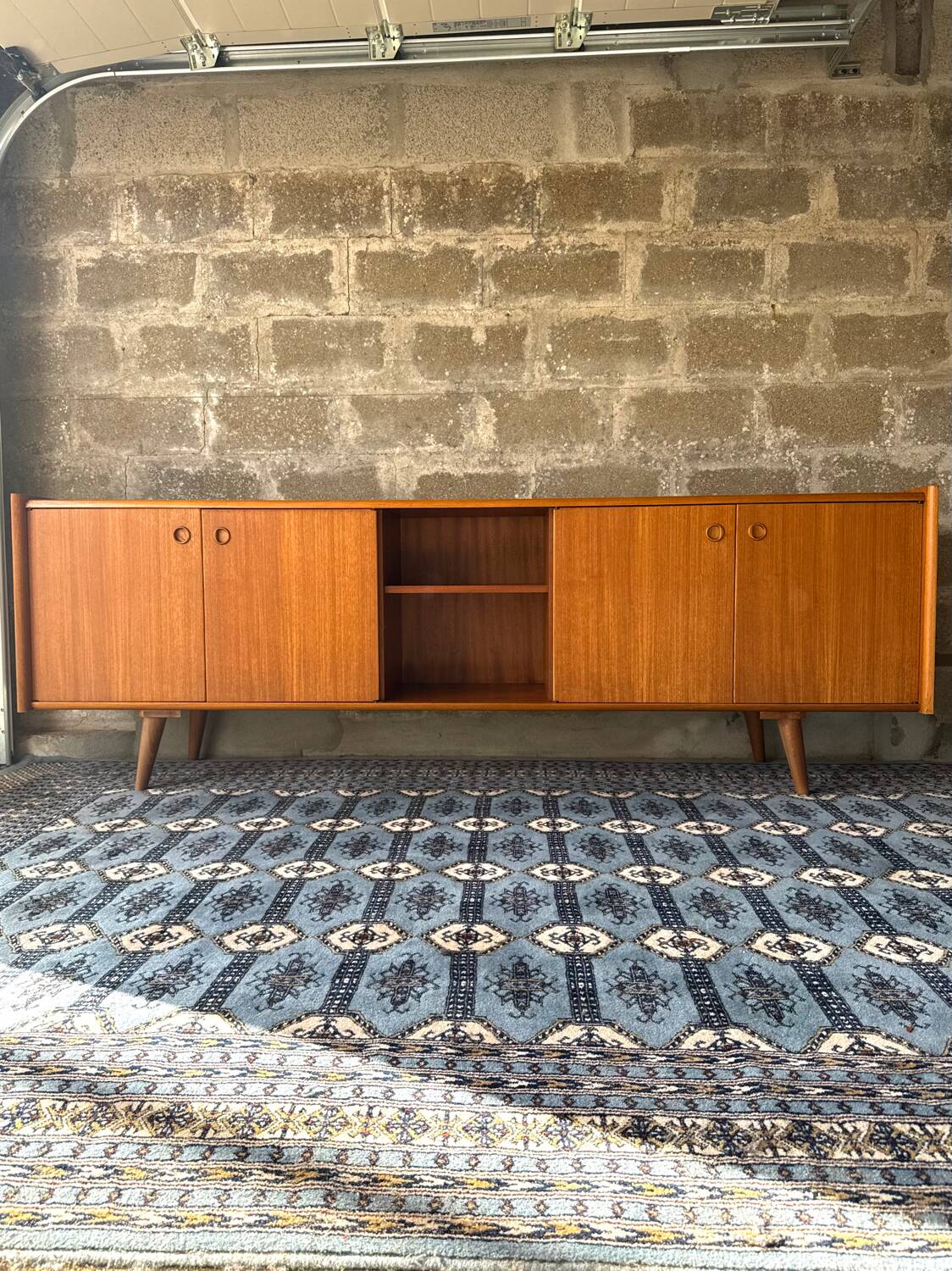 Vintage Scandinavian teak sideboard, 1970s