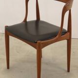Set of 6 chairs Johannes Andersen voor Uldum stoelen -