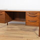 Mid-Century Walnut Desk by Jens Risom for Jens Risom Design, 1960s