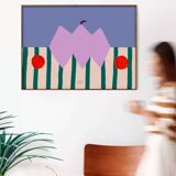 On the table I - Wall poster 70x50cm giclee quality