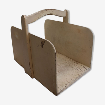 Panier à bûches en bois