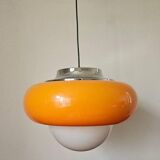 Large Rare Mid-Century Pendant by Meblo, Harvey Guzzini, AGE, Italy, 1970