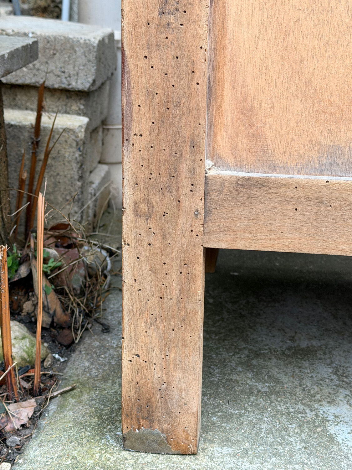 Armoire parisienne art déco miroir biseauté 1920