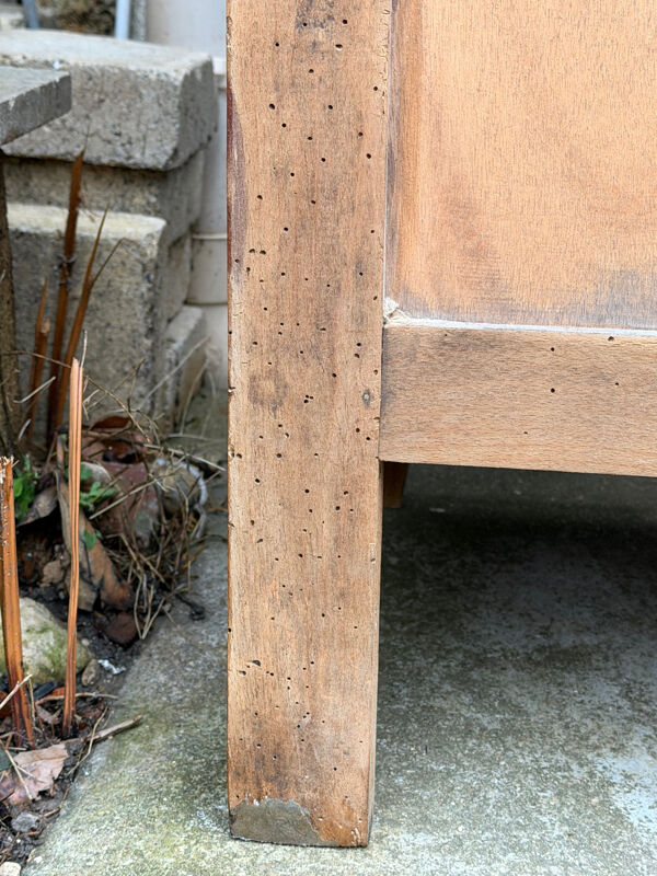 Armoire parisienne art déco miroir biseauté 1920