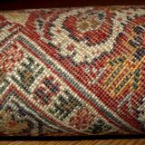 Handmade antique Persian Tabriz rug 128cm x 179cm 1920s - 1B154