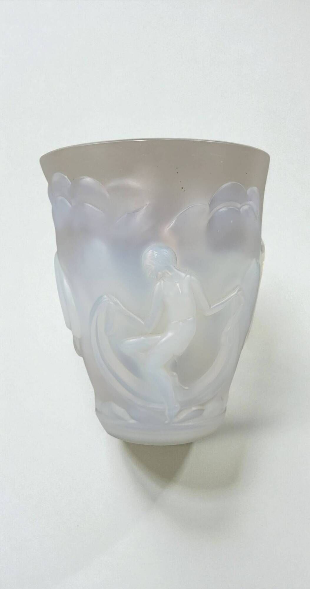 Art Deco vase by Verlys France, The Dancers
