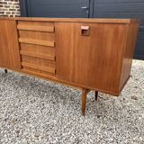 Scandinavian teak row