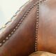 20th Century Art Deco Studded Leather Club Chair