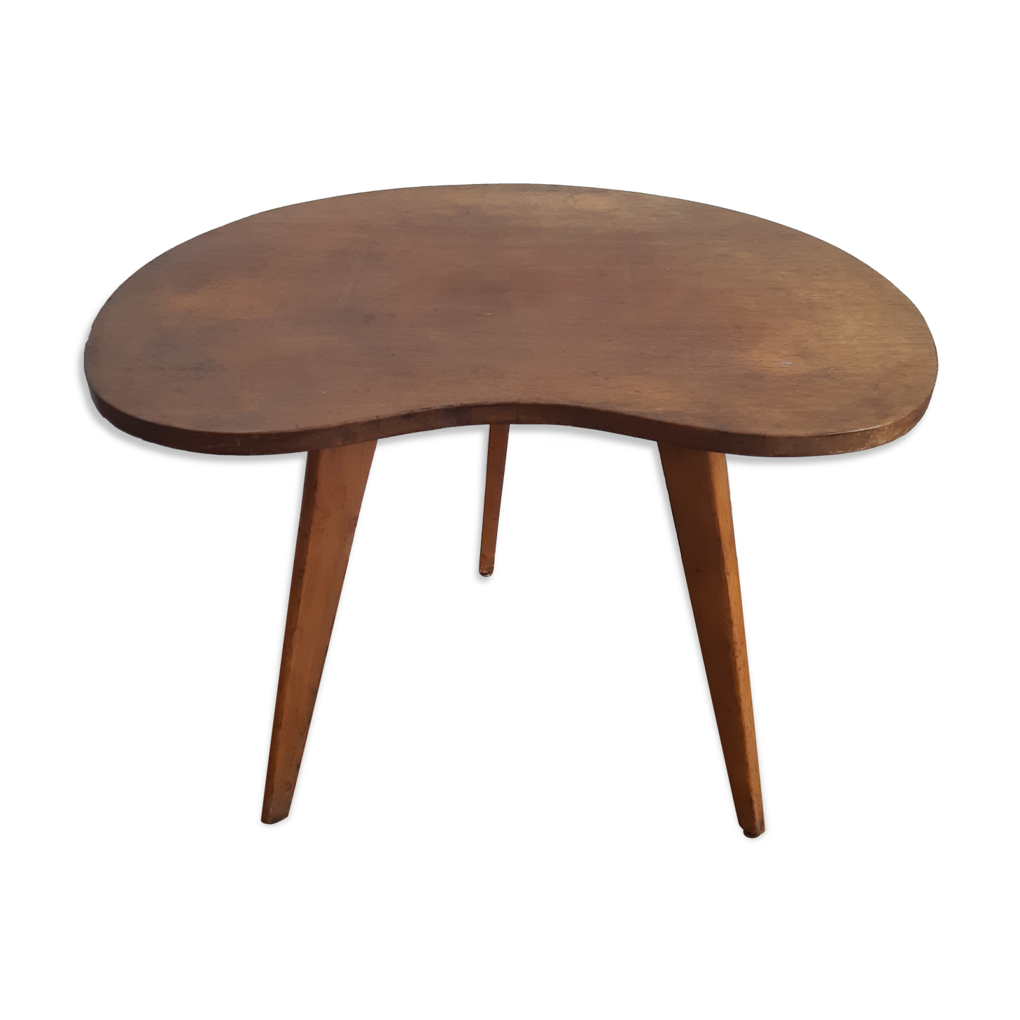 Vintage compass foot coffee table