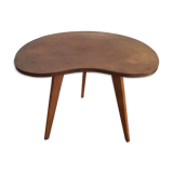 Vintage compass foot coffee table