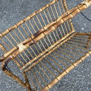 Porte revues bambou vintage 1940