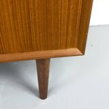 Buffet en teck avec étagère par Brouer Møbler, années 1960.