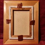 Oil painting on canvas Female nude framed signed