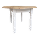 Table ronde rabattable