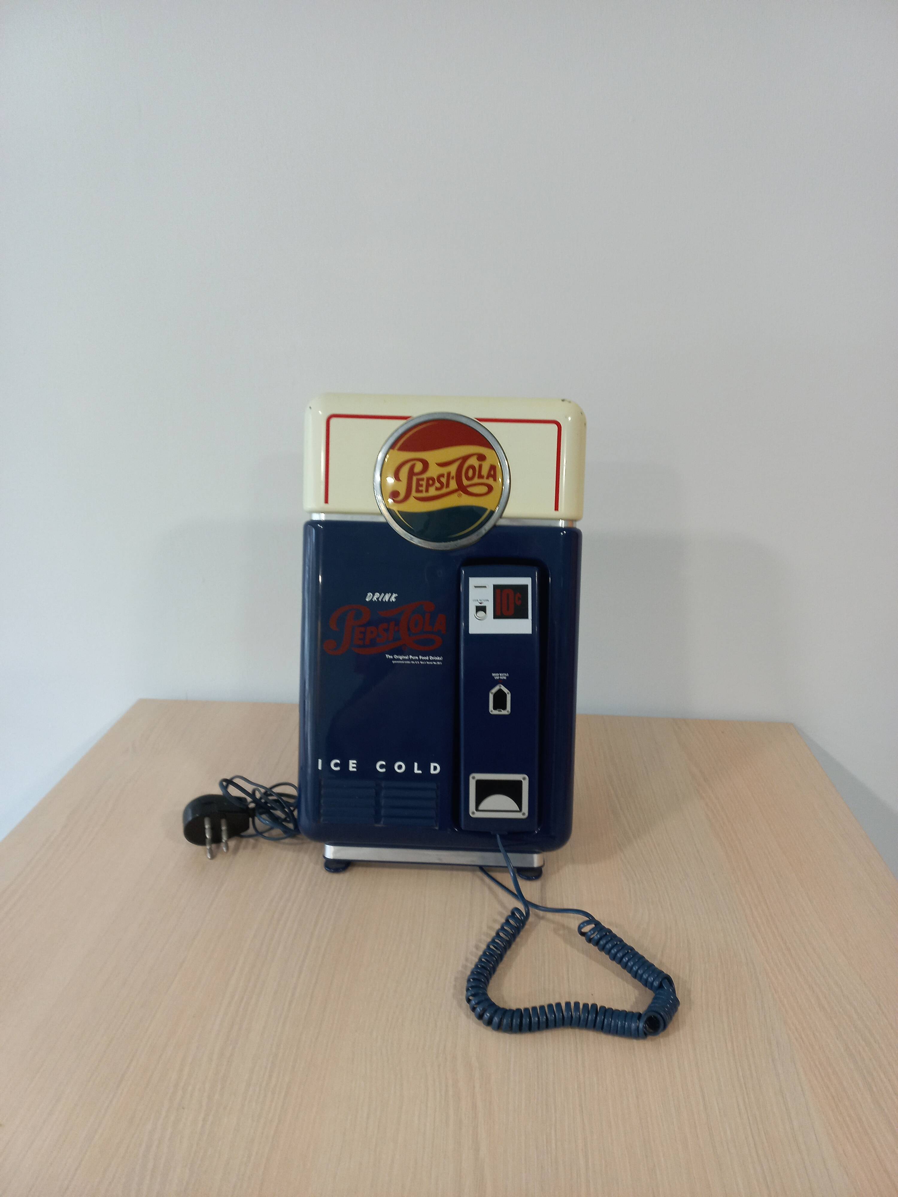 Retro Vintage Pepsi Cola Advertising Wall Telephone