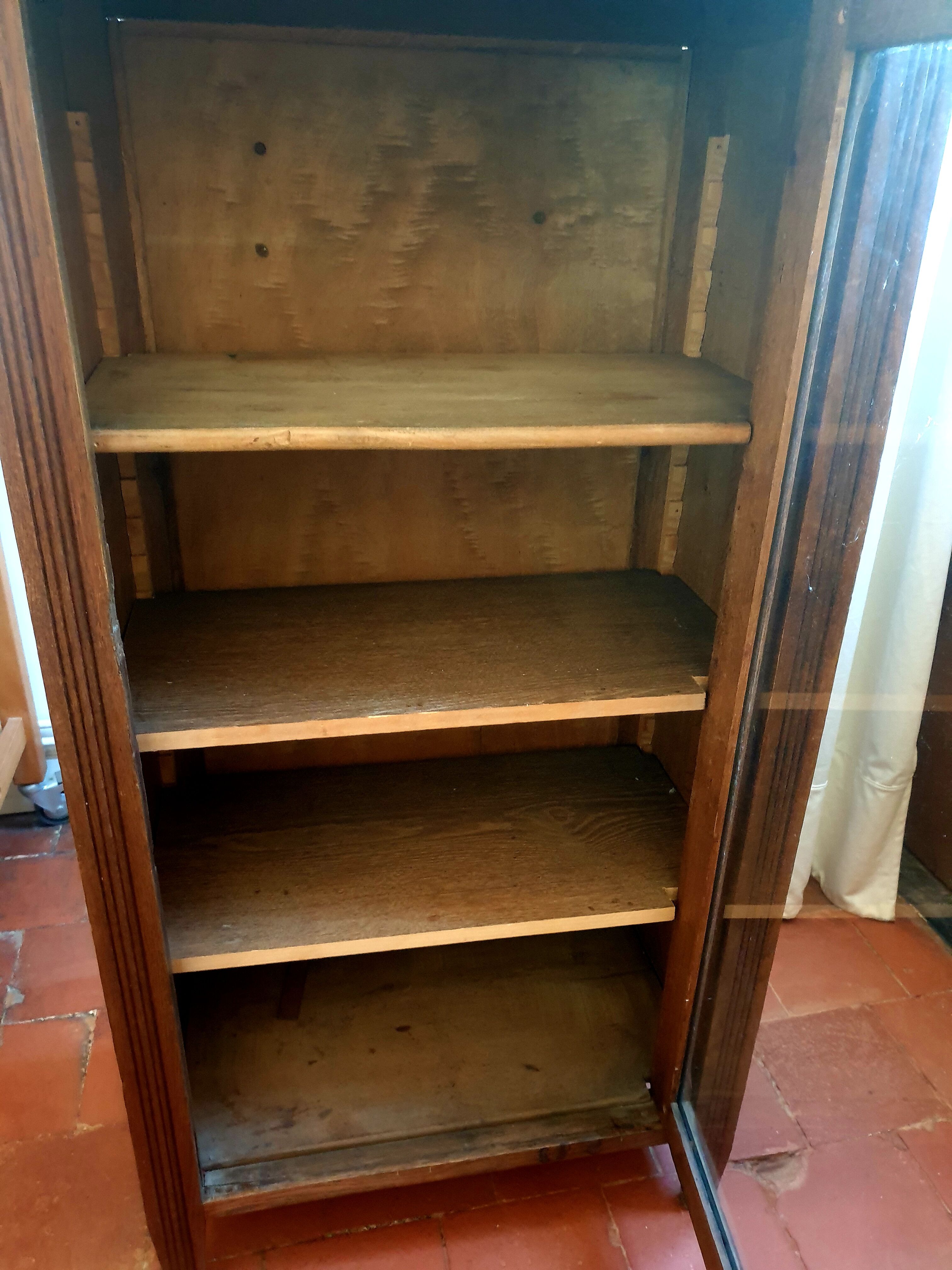 Glazed wood furniture