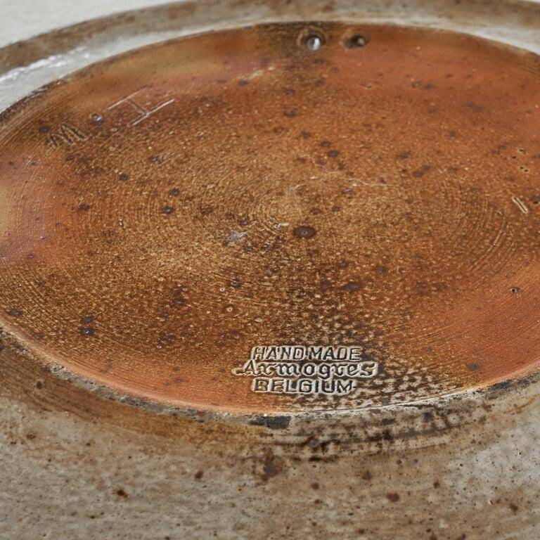 Armogrès 'Zodiac' bowl in pottery from the 1960s.