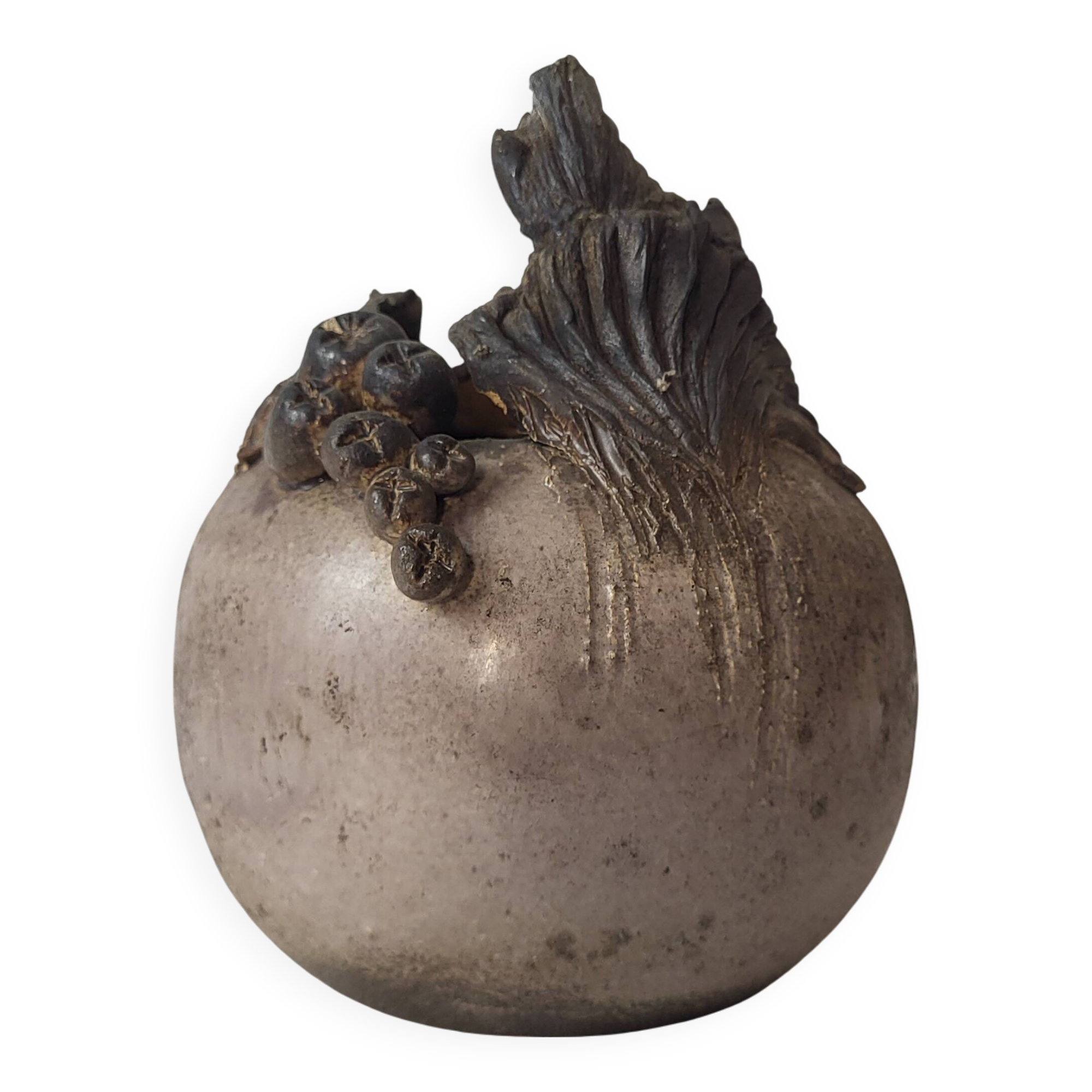 Stoneware vase by Jacques and Josette Barbier