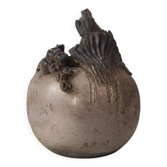 Vase en grès Jacques et Josette Barbier