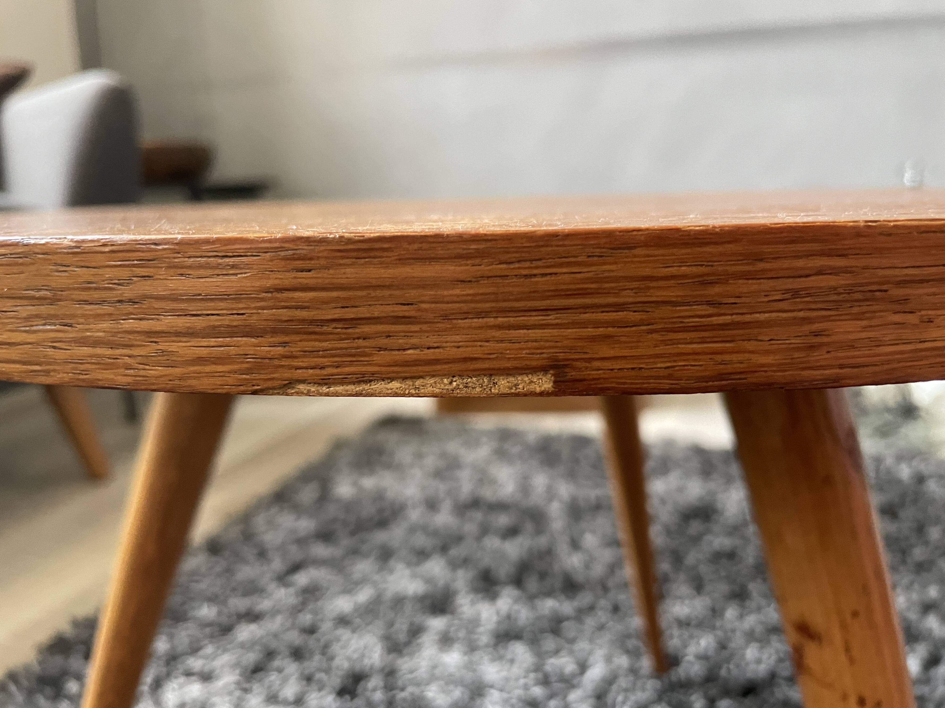 Tripod coffee table 50s