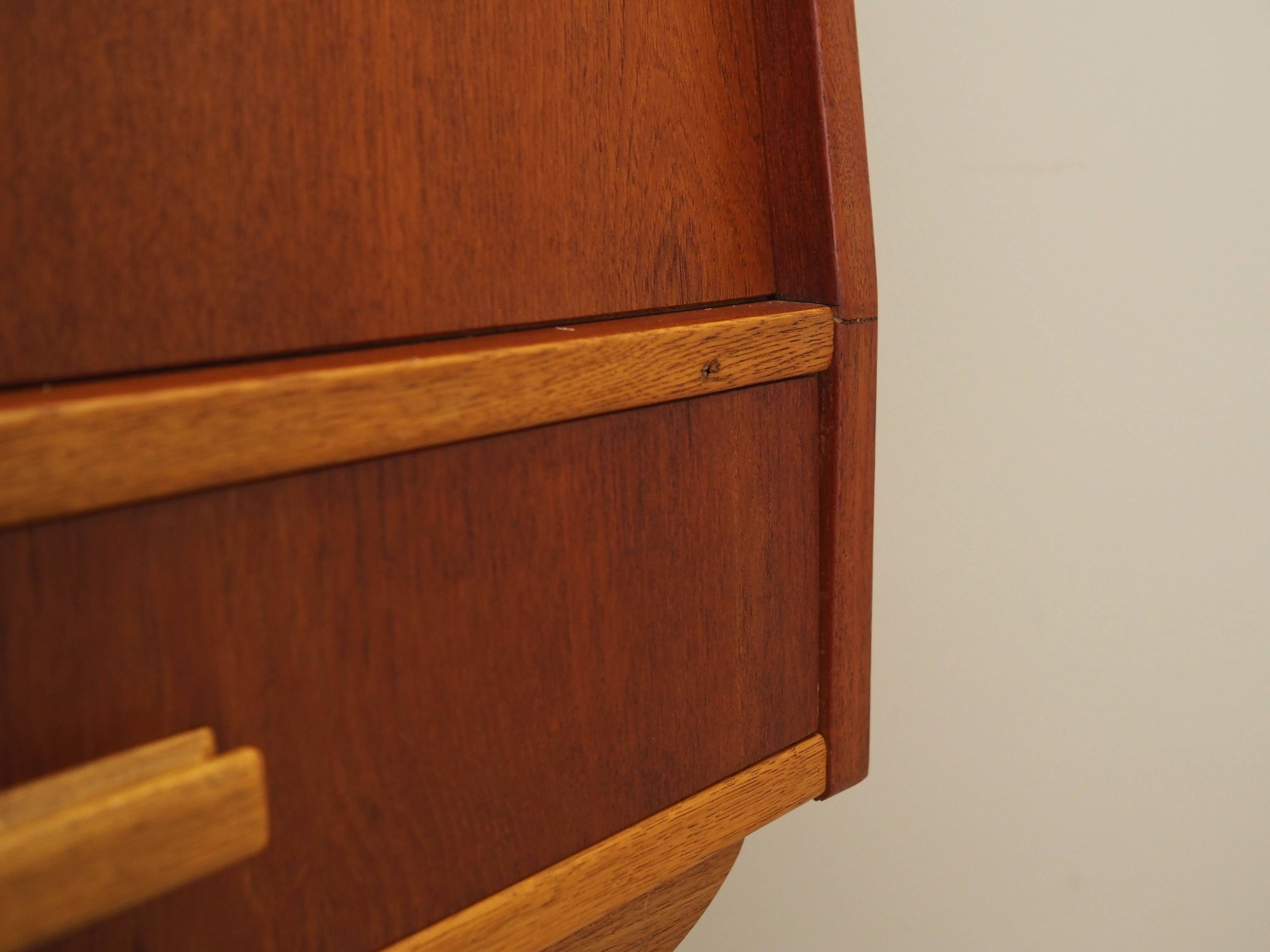 Teak highboard, Danish design, 1960s, production: Denmark