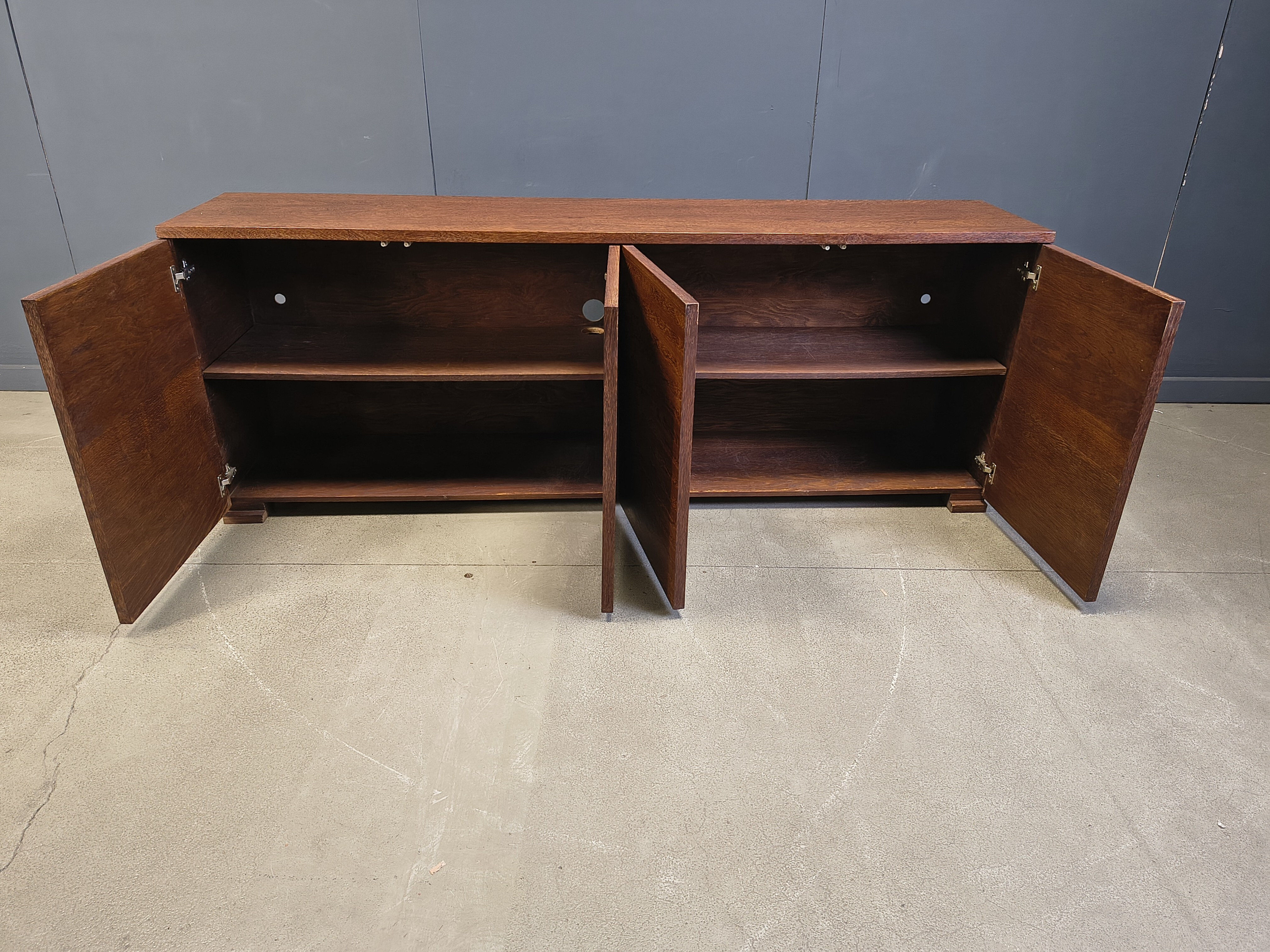 Large vintage wenge sideboard, 1970s