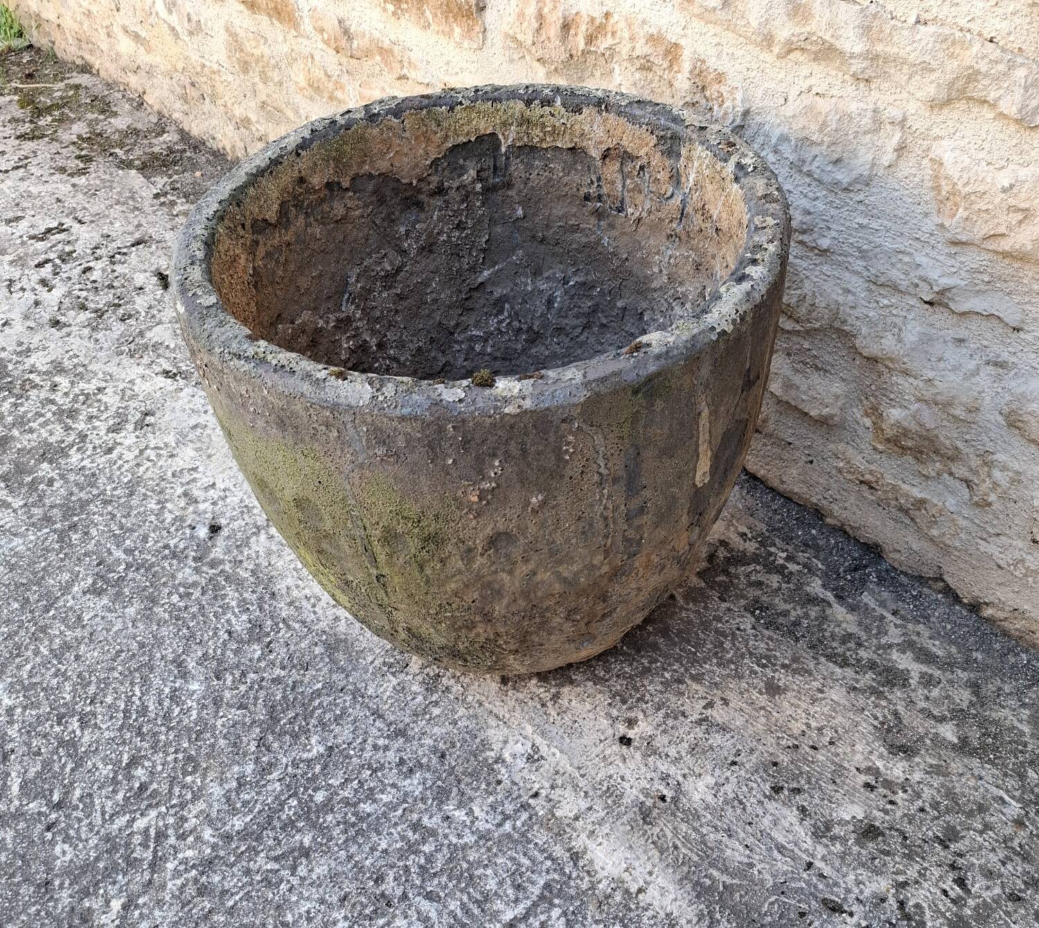 Cement planter 53 cm x H 45 cm