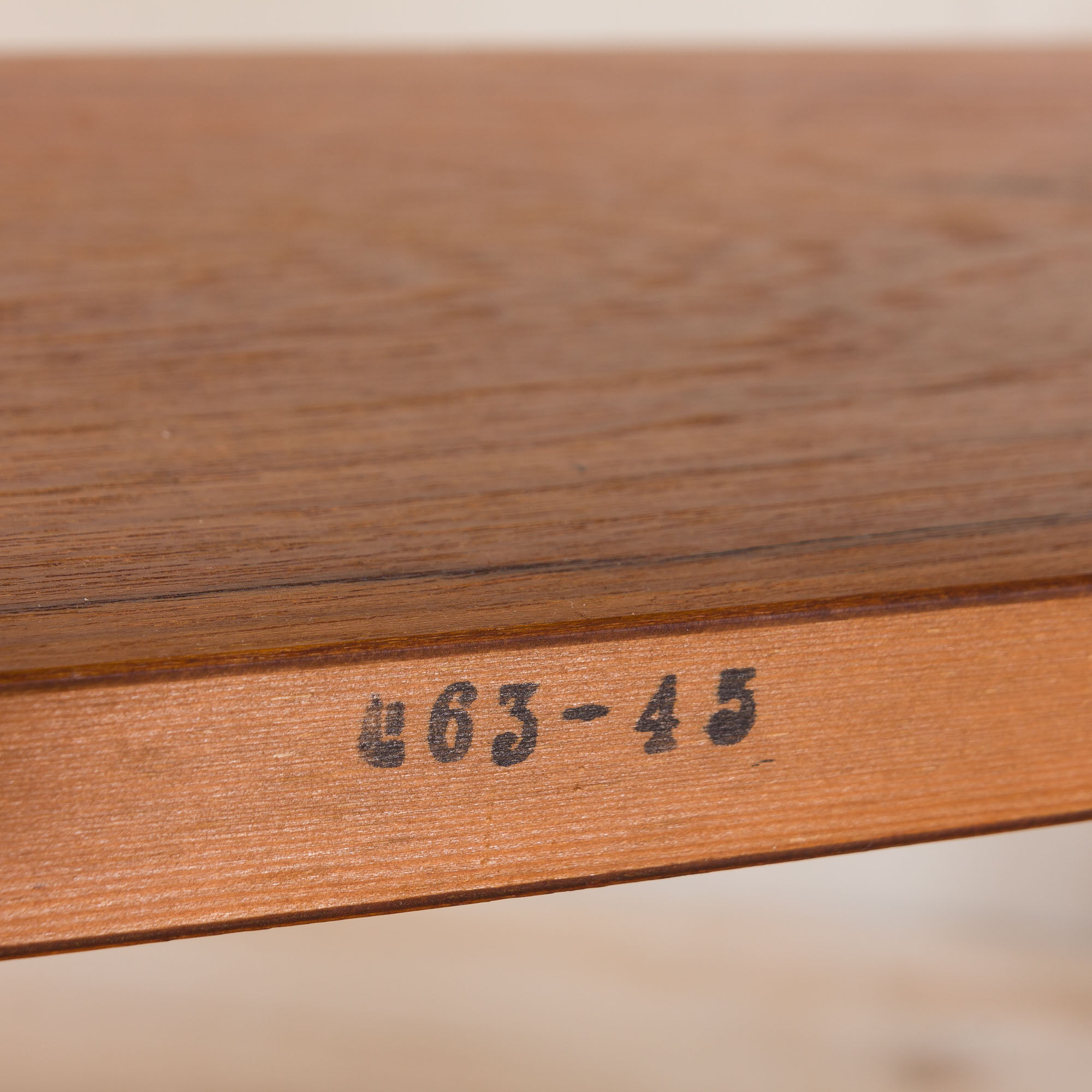 Norwegian mid-century bookshelf credenza in teak, 60s