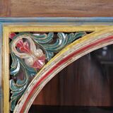 Carved wooden sideboard