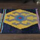 Tapis couloir kilim Oushak à tissage plat 58x268 cm