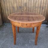 Teak dining table